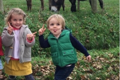 Balade dans la nature en famille