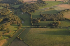 Vue aérienne de l'environnement