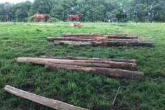 Construction d'une cabane sous terre